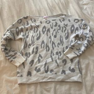 Pink lily boutique Animal print sweater